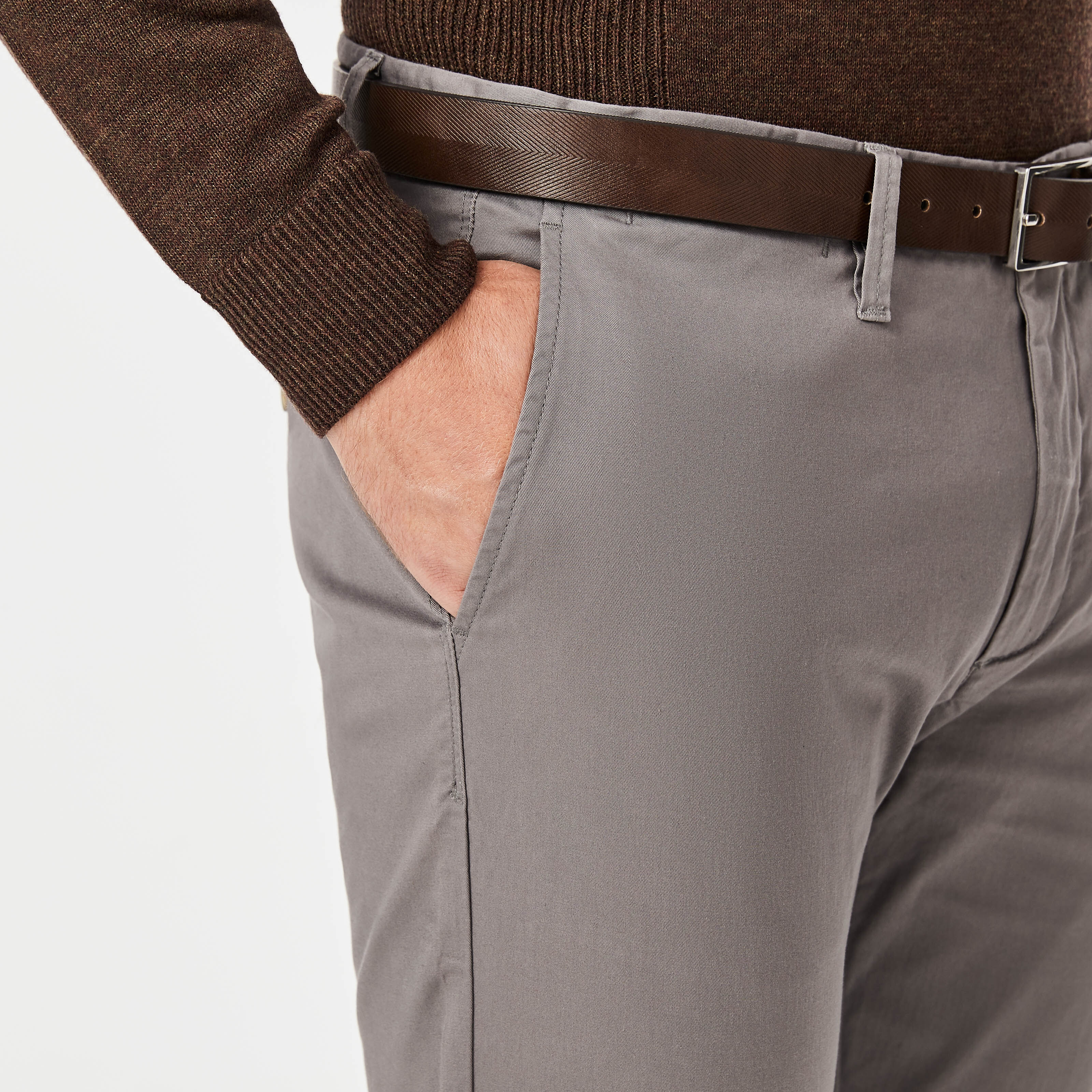 Grey chinos hotsell black shoes